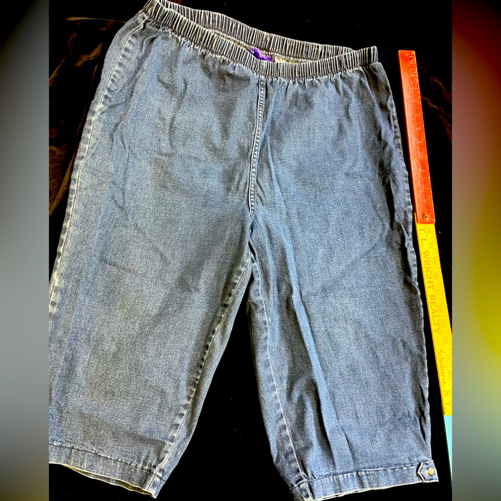 Denim Capris